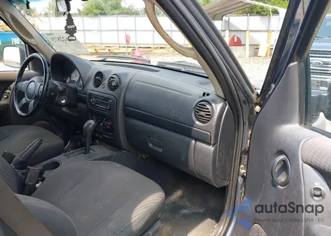 2002 Jeep Liberty Sport из США, поврежденный, VIN 1J4GK48K12W169783